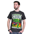 Imagen del producto Hulk - Camiseta gris con póster de Marvel