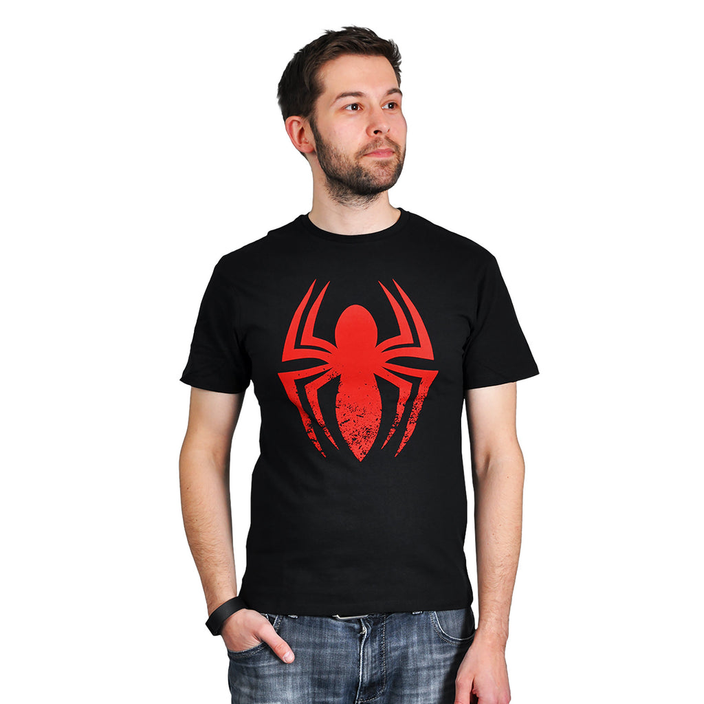 Imagen del producto Spider-Man - Camiseta negra con logotipo Amazing
