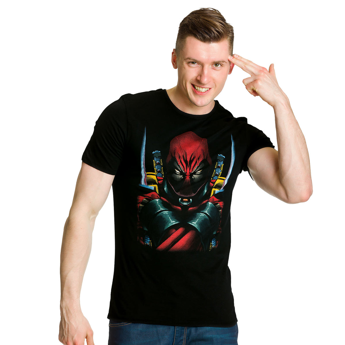 Imagen del producto Deadpool - Camiseta Marvel negra