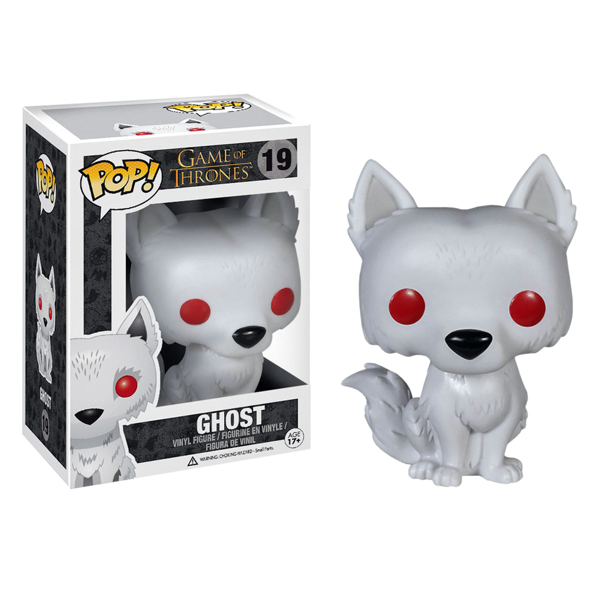Imagen del producto Game of Thrones - Figura miniatura de Ghost