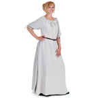 Imagen del producto Vestido medieval de manga corta natural