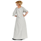 Imagen del producto Vestido medieval de manga corta natural
