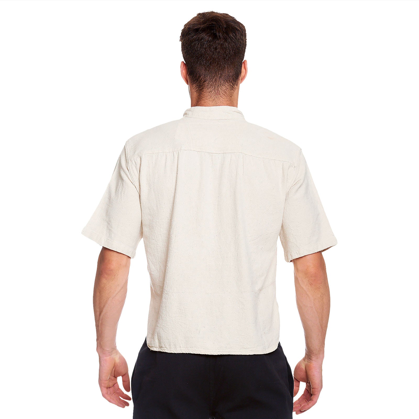 Imagen del producto Camisa medieval Erik manga corta beige
