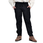 Imagen del producto Pantalones medievales con cintura elástica negros