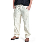 Imagen del producto Pantalón medieval con cintura elástica natural