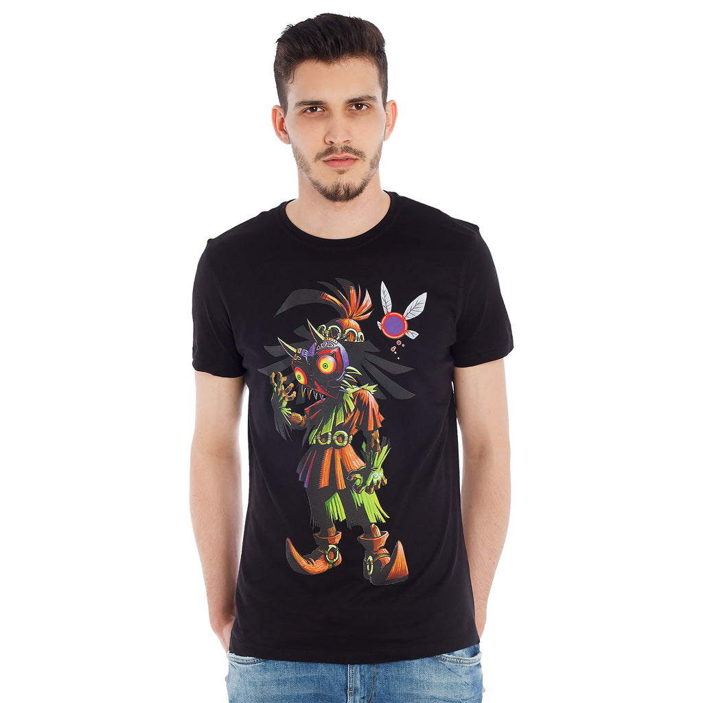 Imagen del producto Zelda - Camiseta negra de Majoras Mask