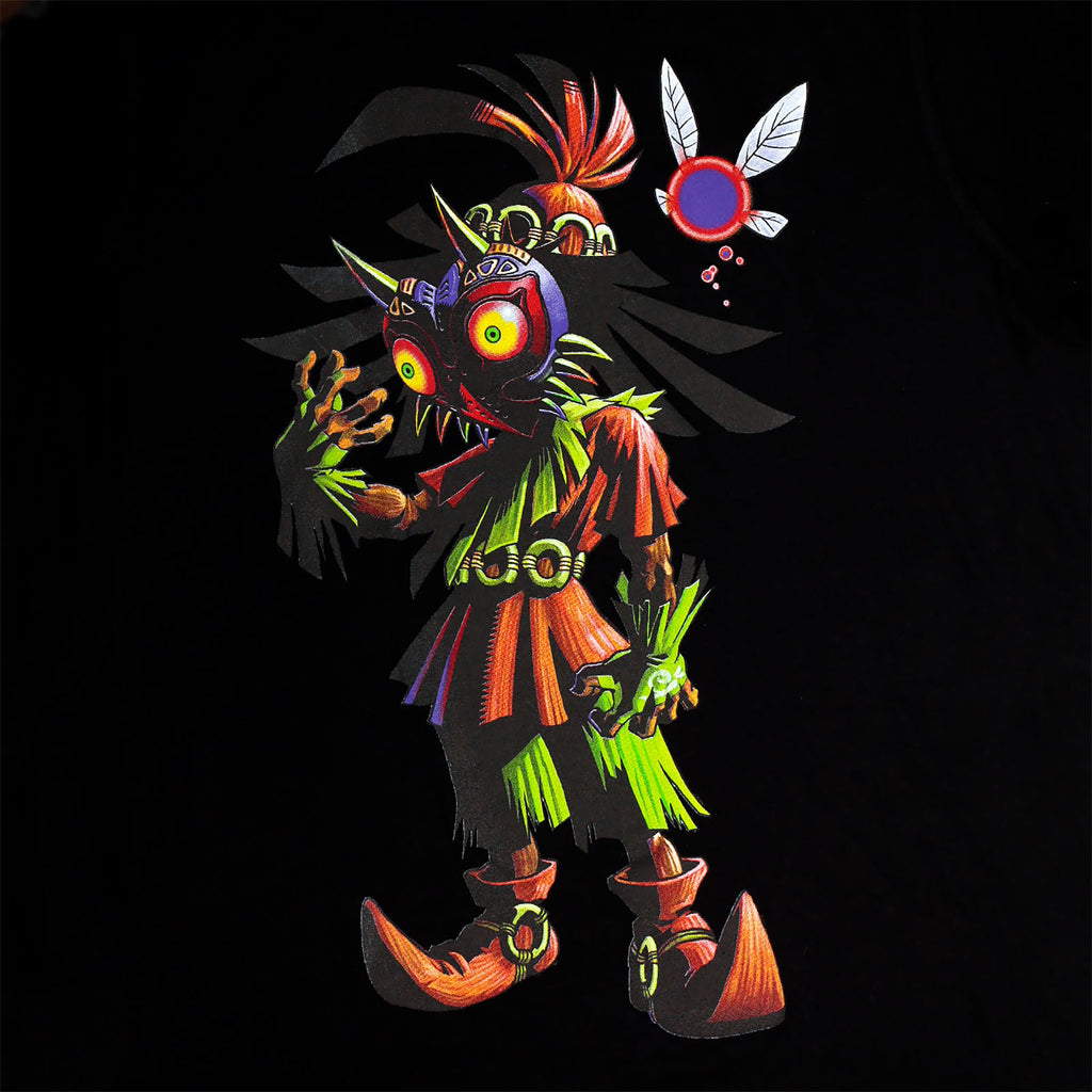 Imagen del producto Zelda - Camiseta negra de Majoras Mask
