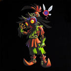 Imagen del producto Zelda - Camiseta negra de Majoras Mask