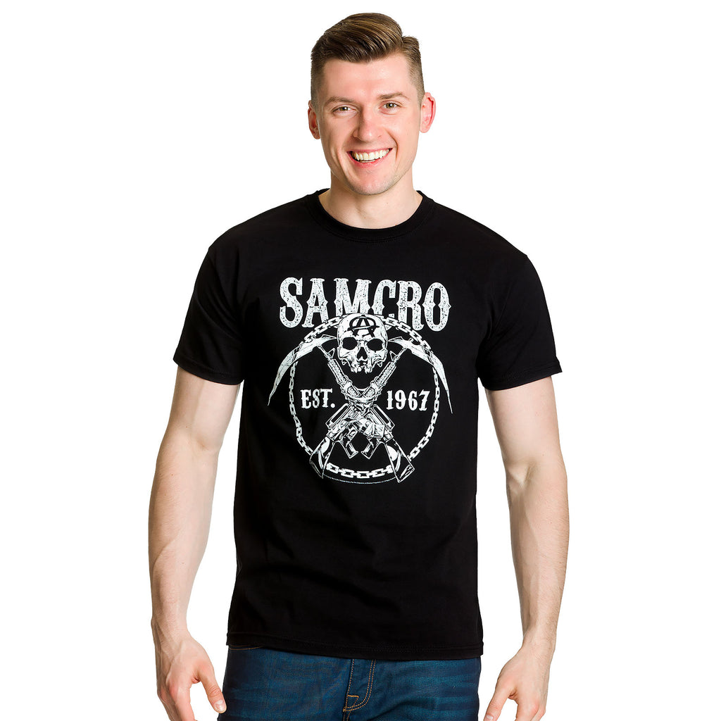 Imagen del producto Sons of Anarchy - Camiseta Samcro negra