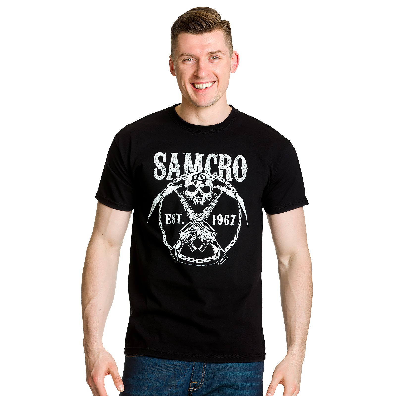 Imagen del producto Sons of Anarchy - Camiseta Samcro negra