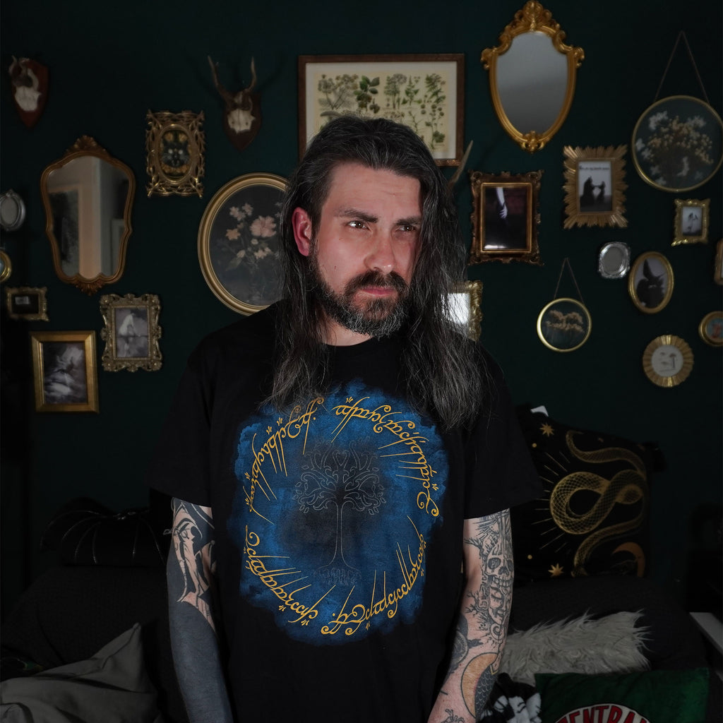 Imagen del producto Señor de los Anillos - Camiseta negra del Anillo de Poder