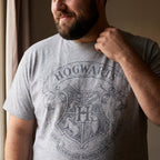 Imagen del producto Harry Potter - Camiseta con logo gris