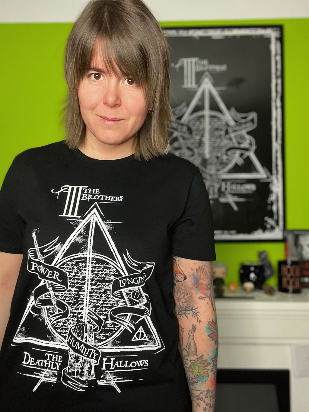Imagen del producto Harry Potter - Camiseta de Los Tres Hermanos