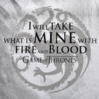 Imagen del producto Juego de Tronos - Daenerys Fire and Blood Camiseta