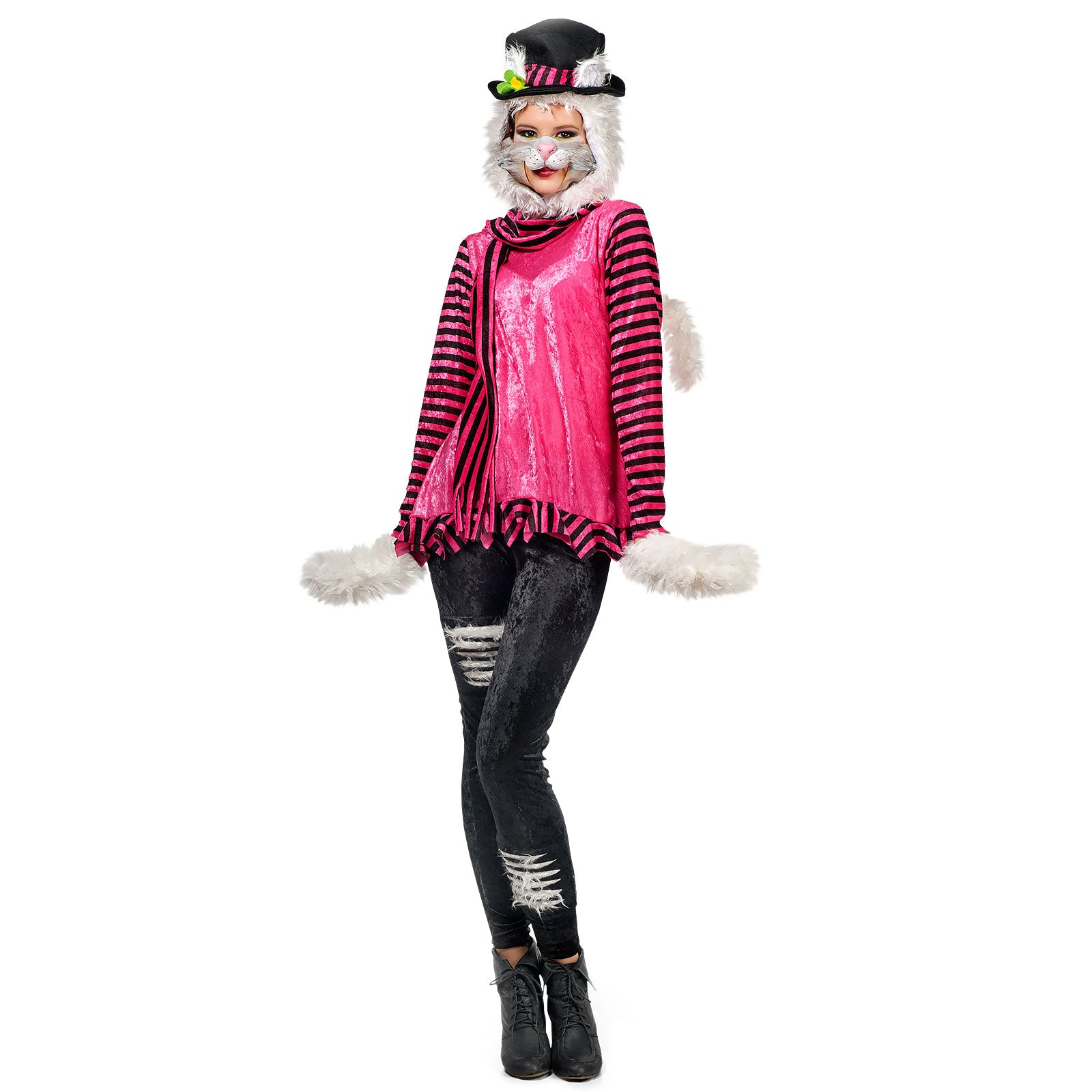 Imagen del producto Gato de peluche Michi - Disfraz de mujer