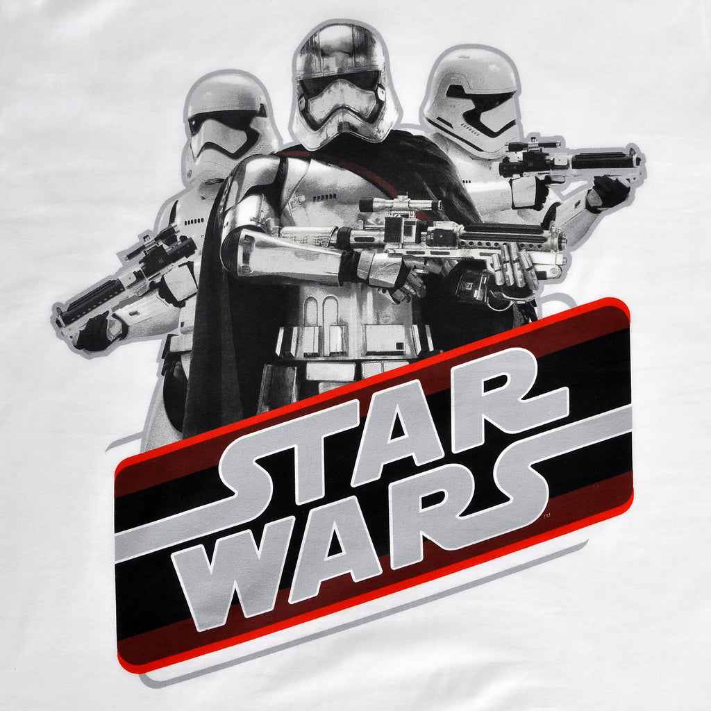 Imagen del producto Star Wars - Camiseta Phasma Retro blanca