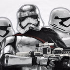 Imagen del producto Star Wars - Camiseta Phasma Retro blanca