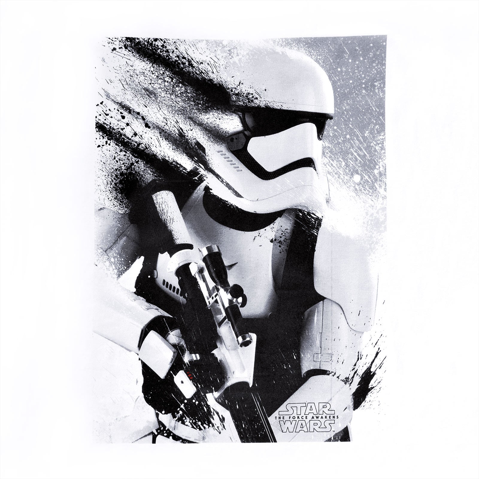 Imagen del producto Star Wars - Camiseta de salpicaduras de Stormtrooper blanca