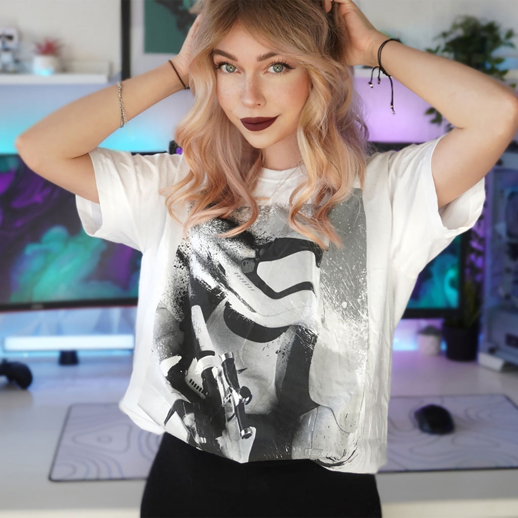 Imagen del producto Star Wars - Camiseta de salpicaduras de Stormtrooper blanca
