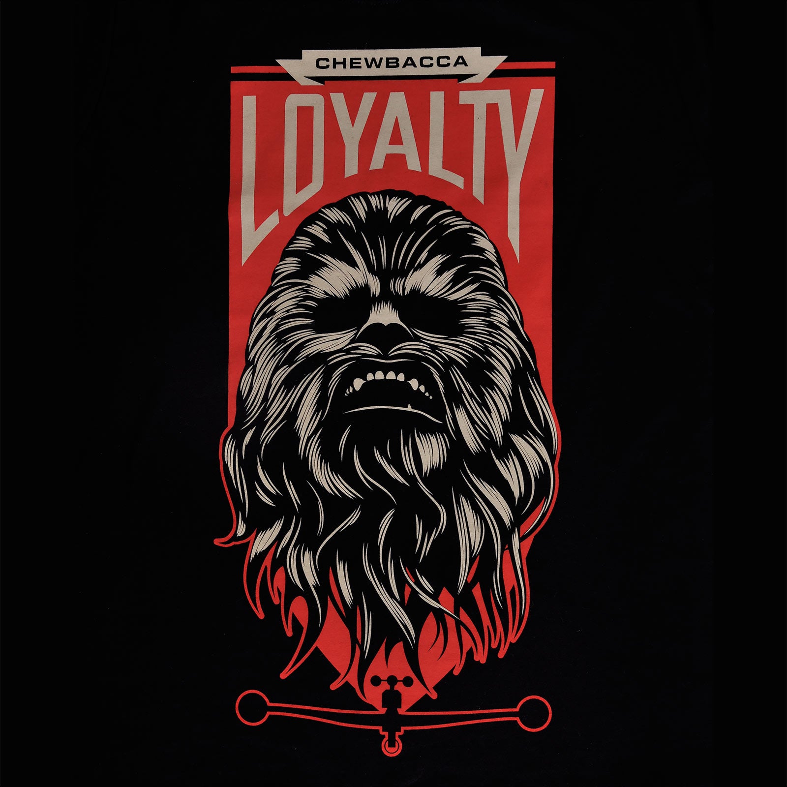 Imagen del producto Star Wars - Camiseta de lealtad de Chewbacca negra