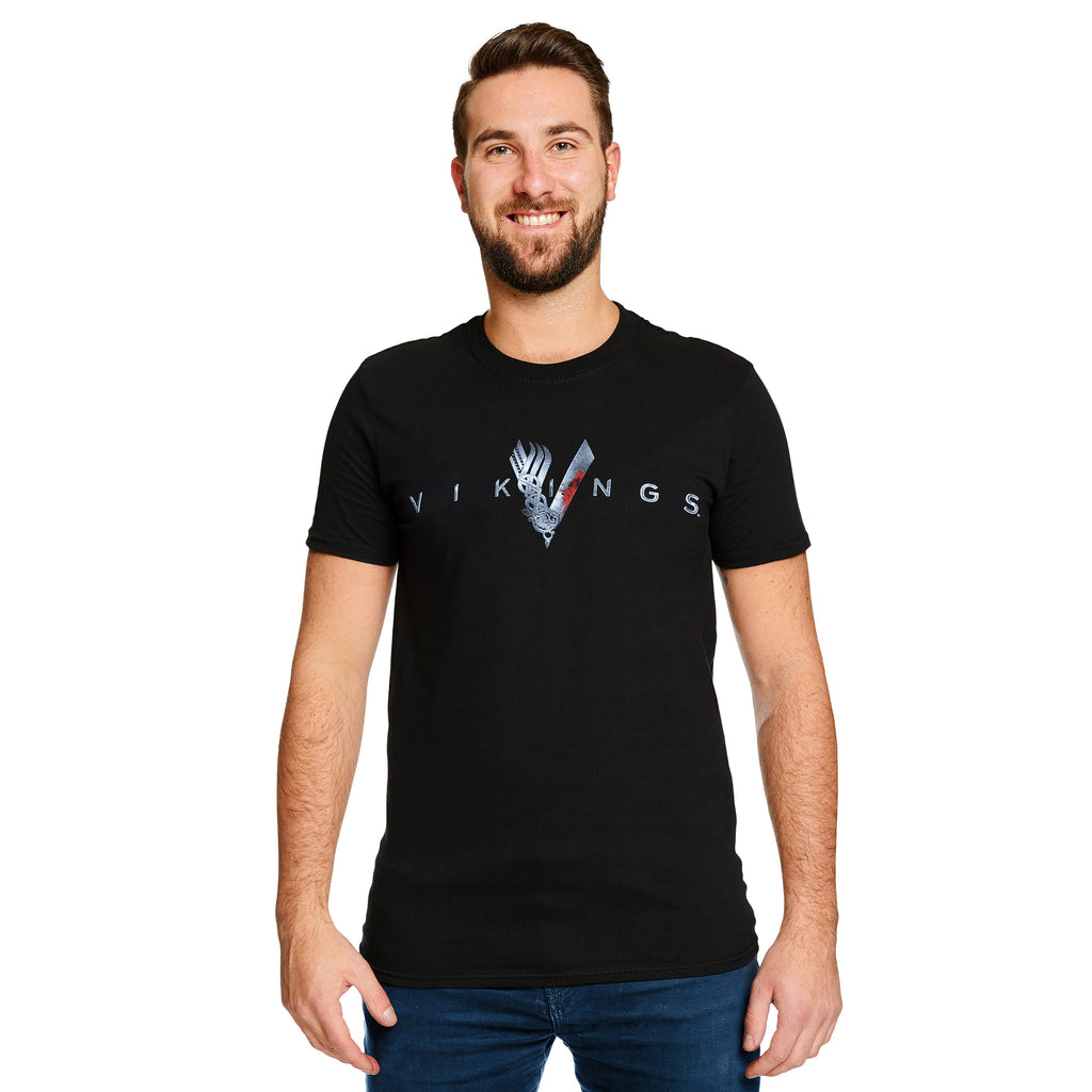 Imagen del producto Vikings - Camiseta de bienvenida negra