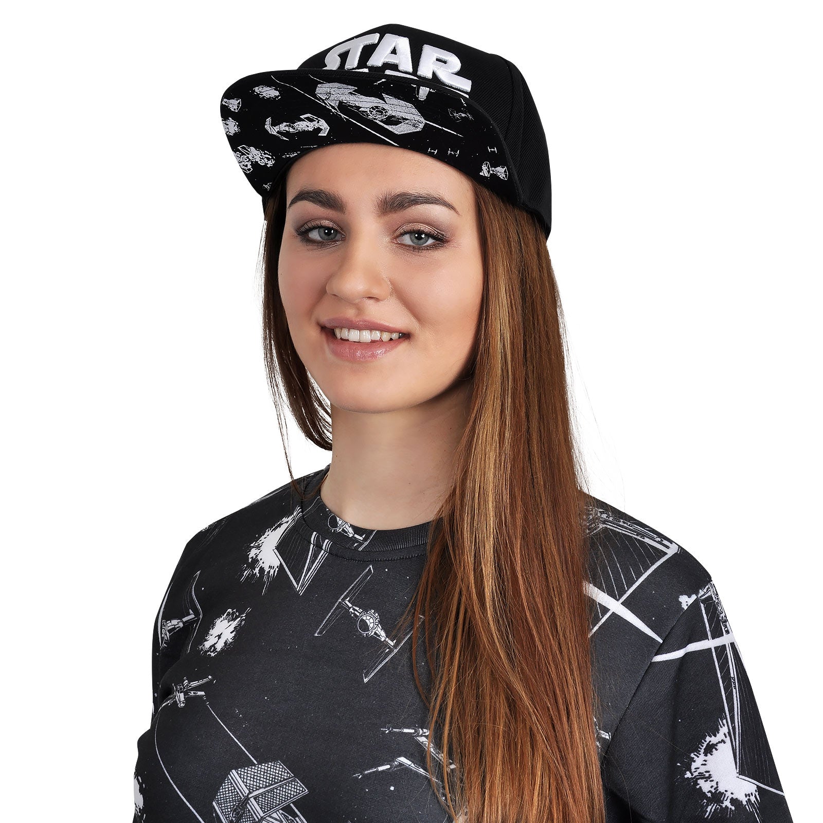 Product image Star Wars - Logo White Snapback Cap