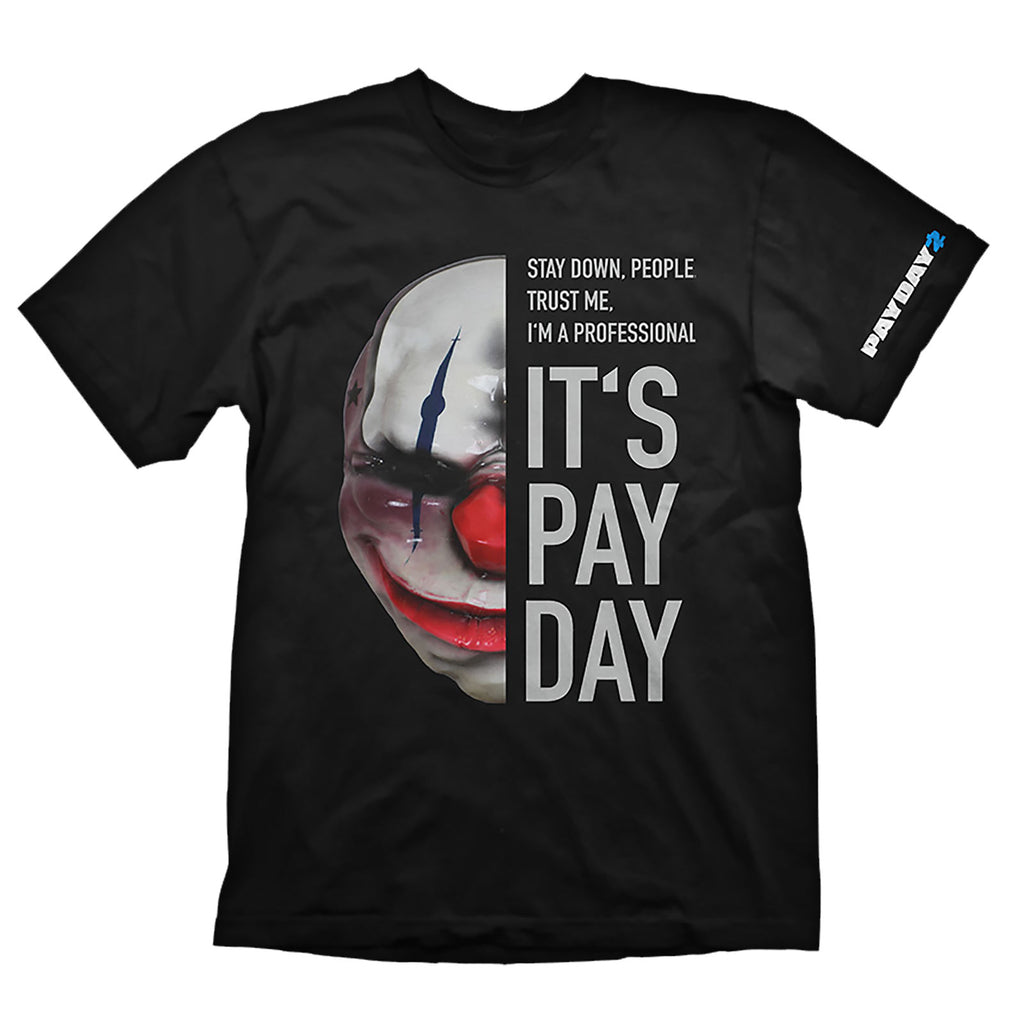 Imagen del producto Payday 2 - Camiseta negra con máscara de Chains