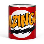 Imagen del producto Big Bang Theory- Bazinga Taza de tamaño completo roja