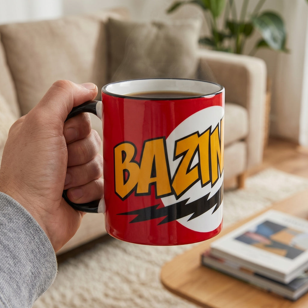 Imagen del producto Big Bang Theory- Bazinga Taza de tamaño completo roja