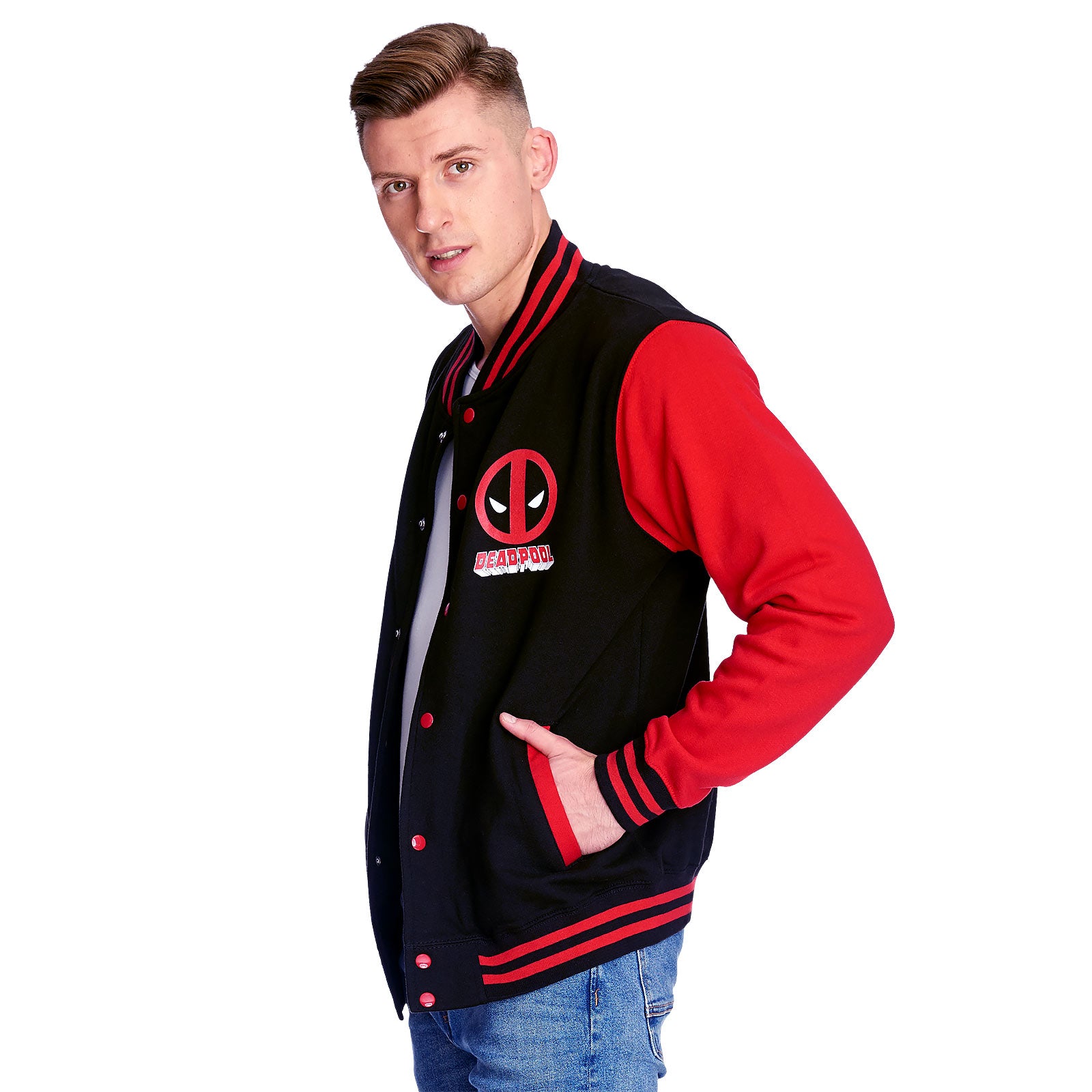 Imagen del producto Deadpool - Chaqueta universitaria con logo