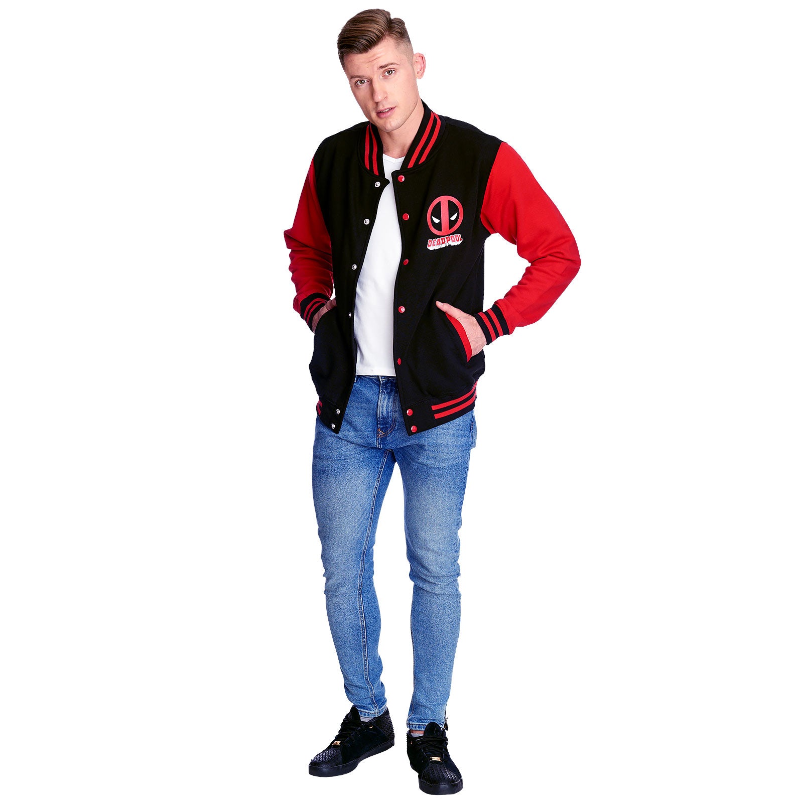 Imagen del producto Deadpool - Chaqueta universitaria con logo