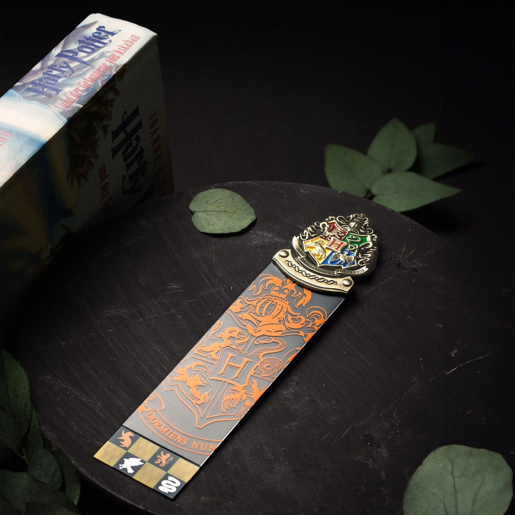 Imagen del producto Harry Potter - Marcador de libros de Hogwarts azul