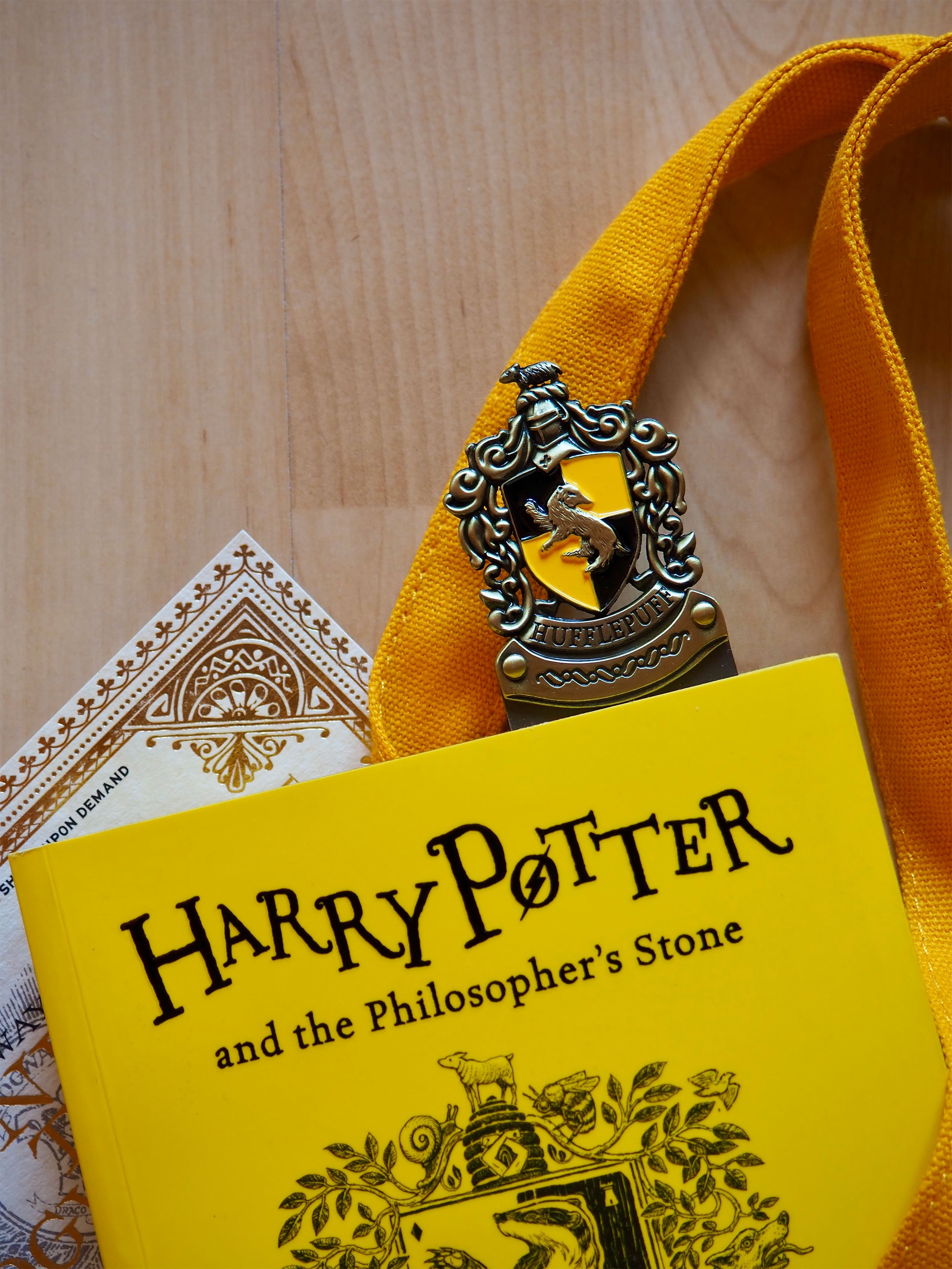 Imagen del producto Harry Potter - Marcador de Hufflepuff amarillo