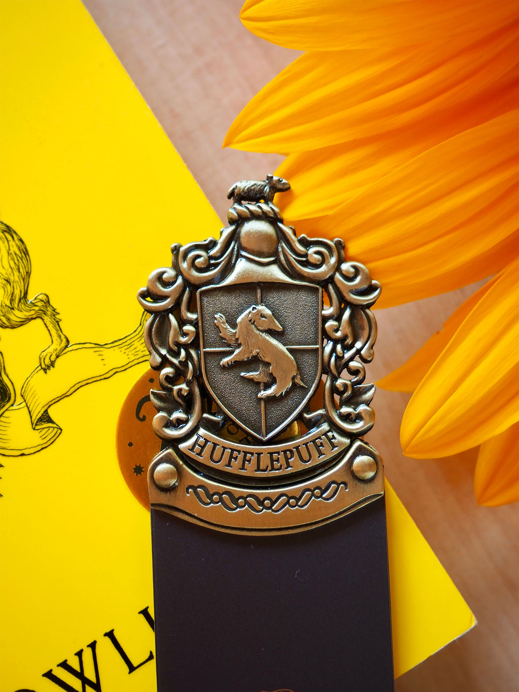 Imagen del producto Harry Potter - Marcador de Hufflepuff amarillo