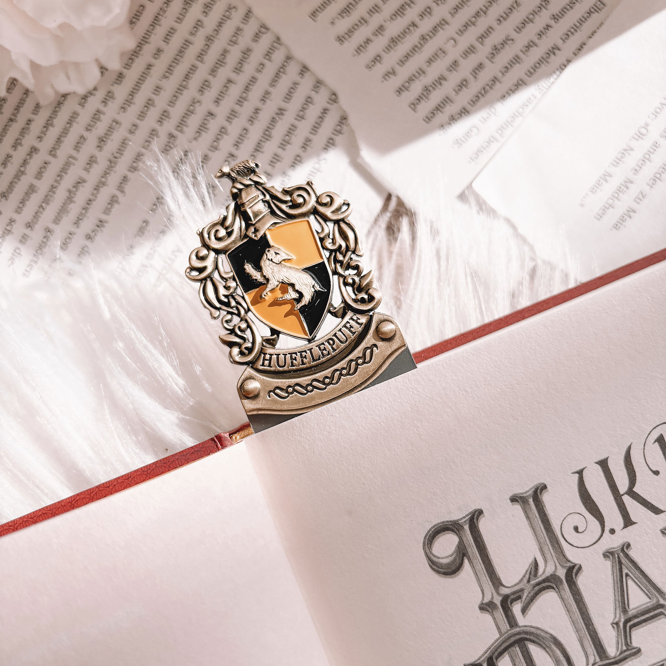 Imagen del producto Harry Potter - Marcador de Hufflepuff amarillo