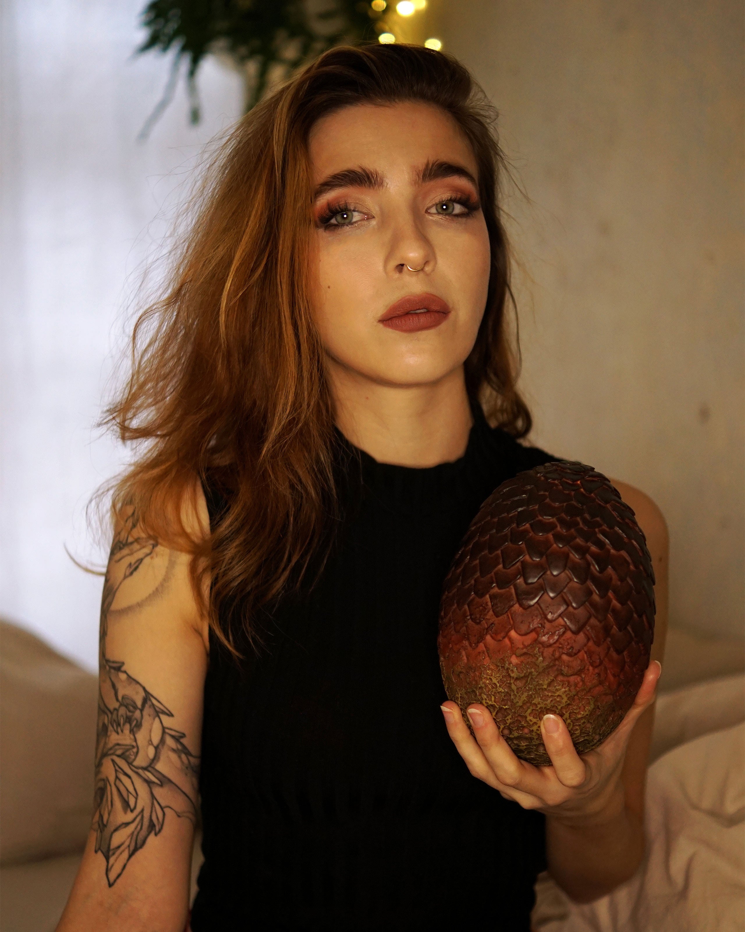 Imagen del producto Juego de Tronos - Huevo de dragón rojo de Drogon