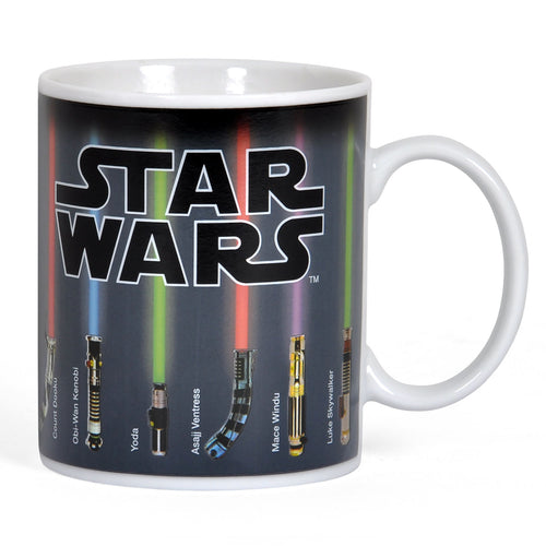 Imagen del producto Star Wars - Taza de efecto térmico de sable de luz