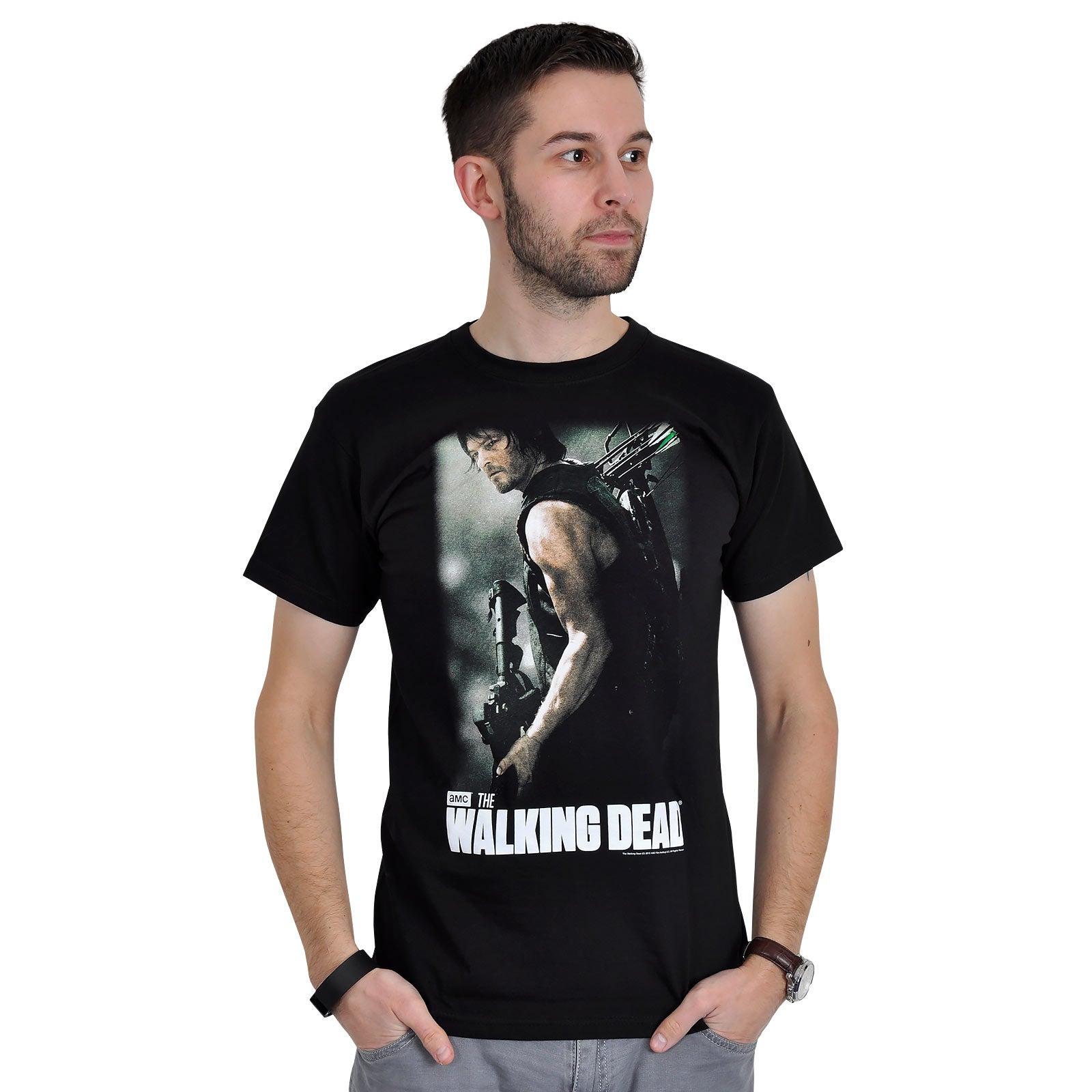 Imagen del producto Walking Dead - Daryl Hunter Camiseta negra