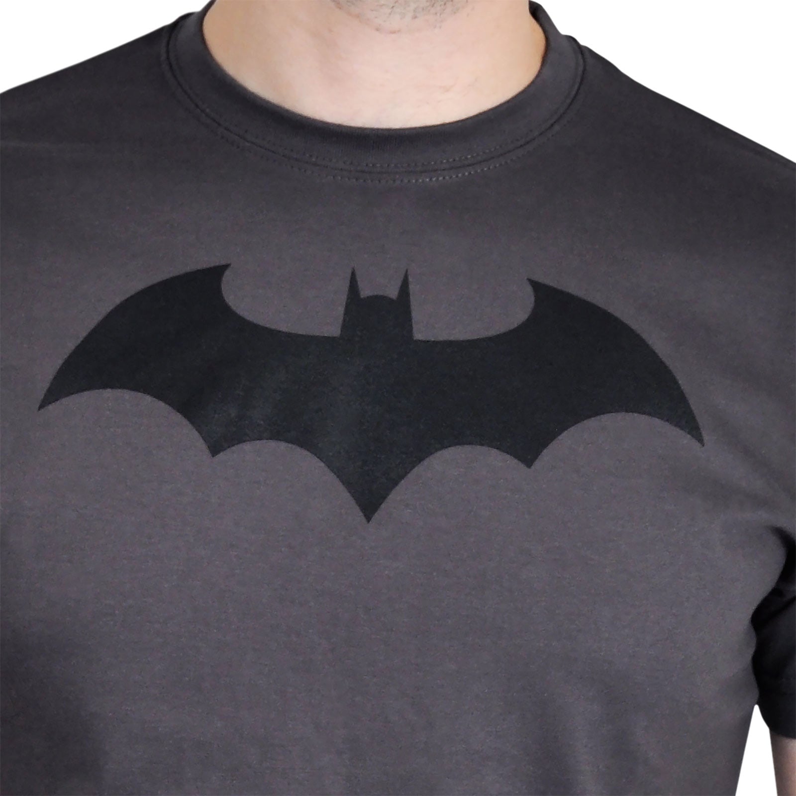 Imagen del producto Batman - Camiseta Bat Logo gris