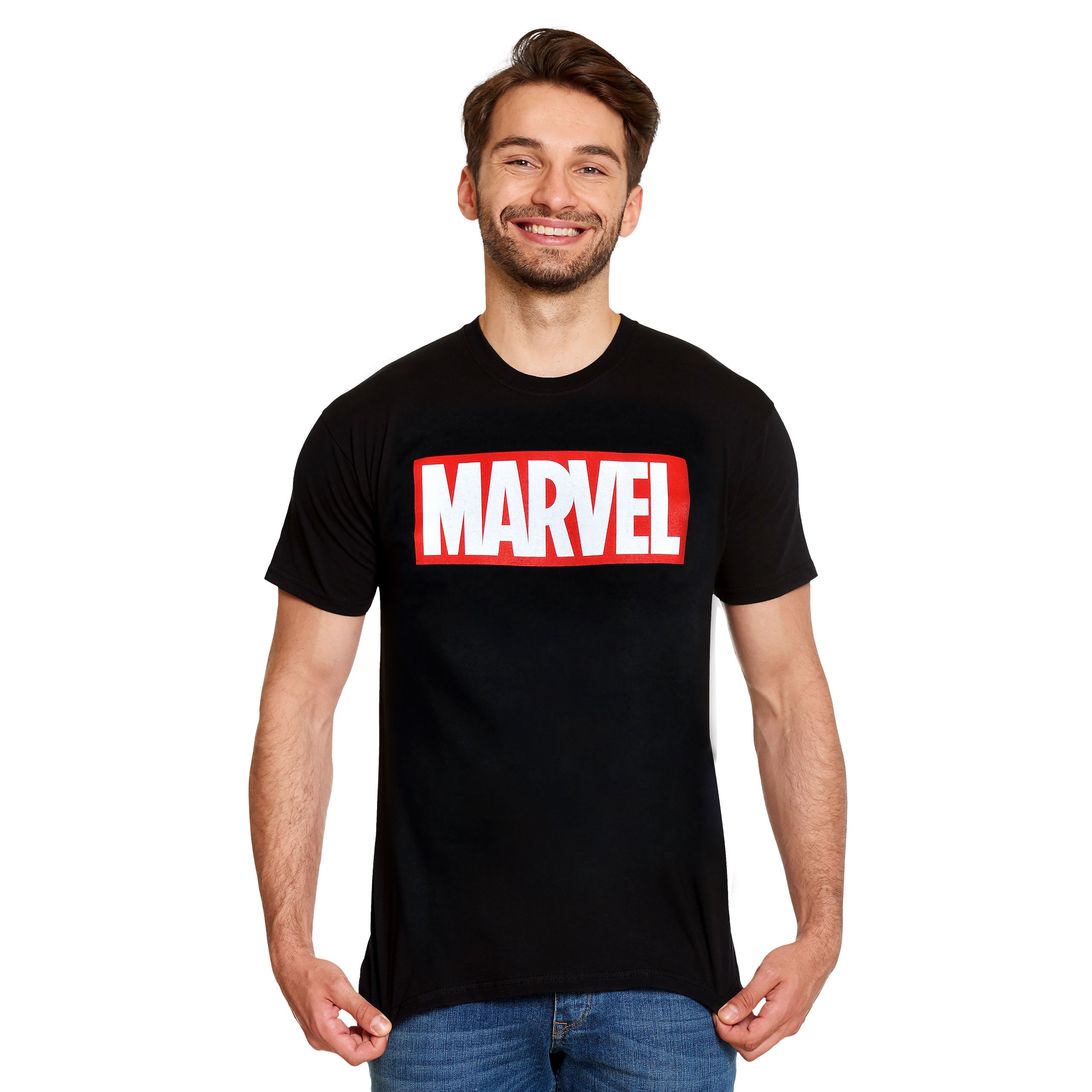 Imagen del producto Marvel - Camiseta Logo negra