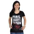 Imagen del producto Walking Dead - Camiseta de chica Mrs. Dixon negra