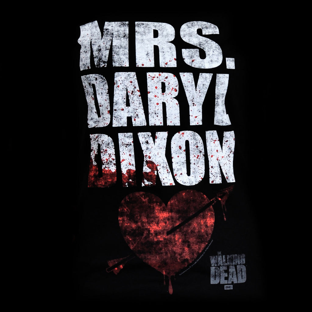Imagen del producto Walking Dead - Camiseta de chica Mrs. Dixon negra