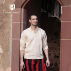 Imagen del producto Camisa medieval Tristan natural