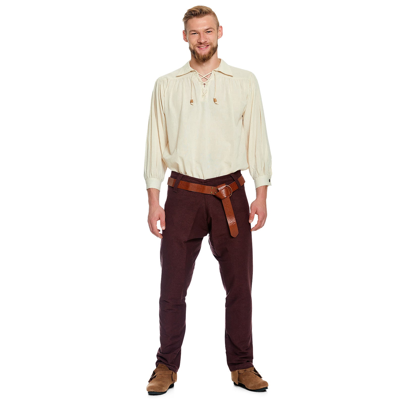 Imagen del producto Pantalones Thorsberg medievales Ragnar marrones