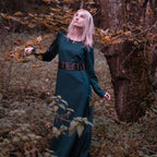 Imagen del producto Vestido medieval inferior Freya verde