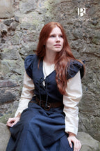 Imagen del producto Vestido medieval Agga con delantal azul