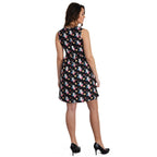 Imagen del producto Bambi - Klopfer Flower Power Vestido mini negro