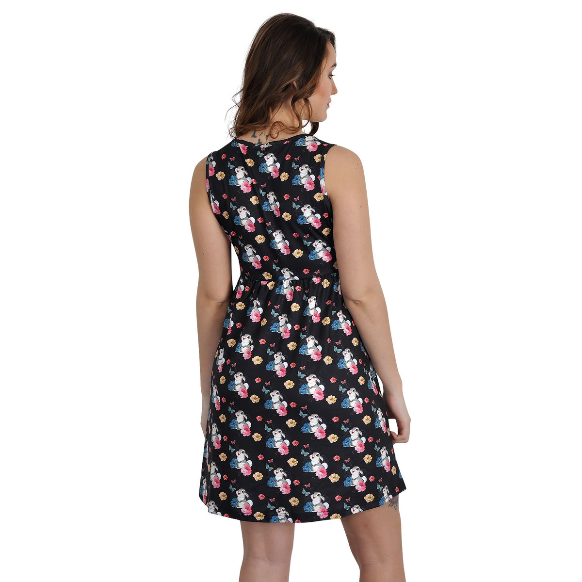 Imagen del producto Bambi - Klopfer Flower Power Vestido mini negro