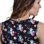 Imagen del producto Bambi - Klopfer Flower Power Vestido mini negro