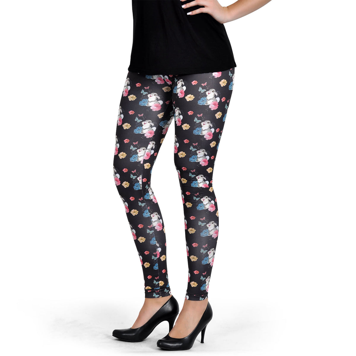 Imagen del producto Bambi - Leggings Flower Power de Tambor negro